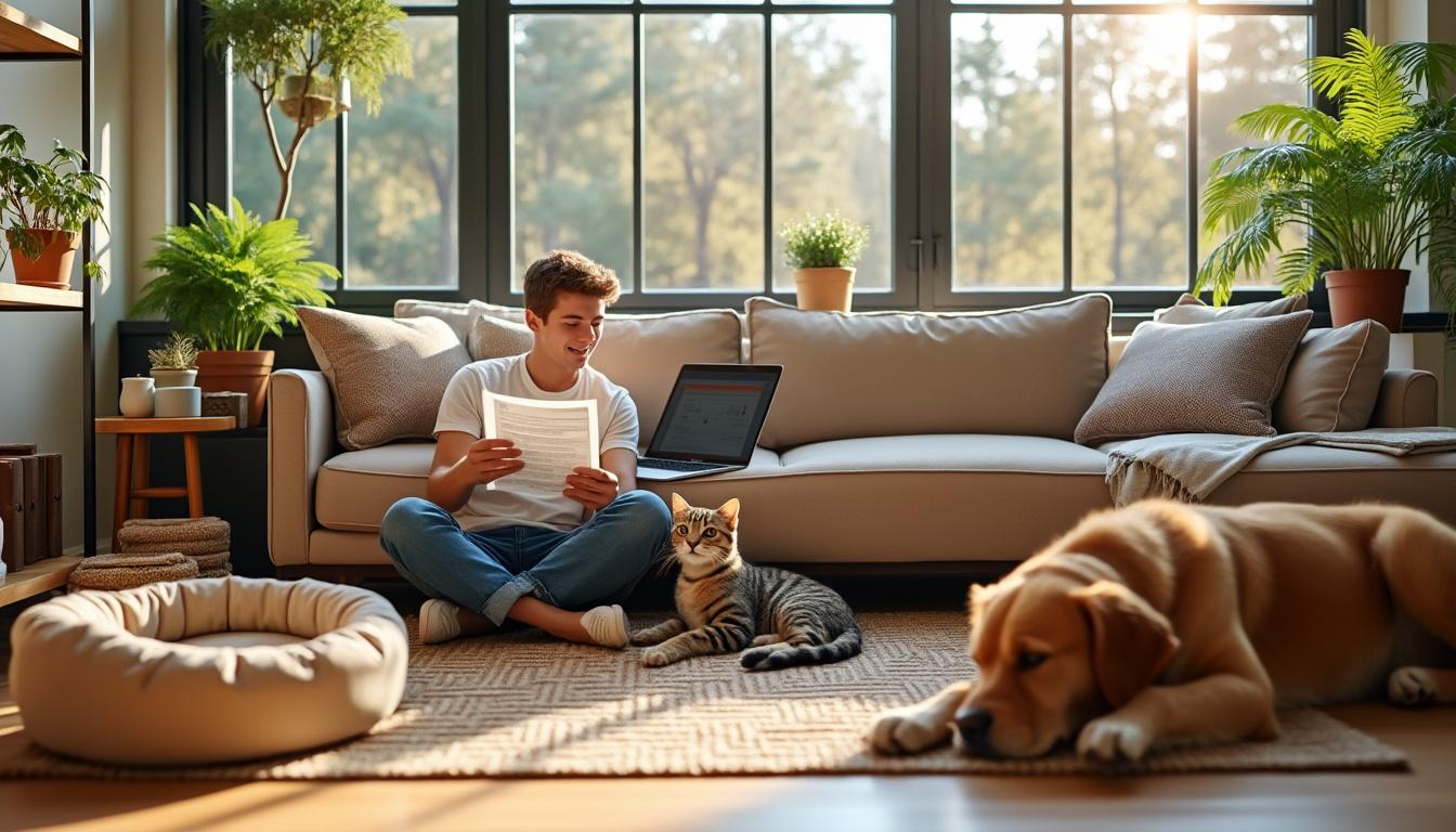 découvrez comment déclarer vos animaux domestiques dans votre assurance habitation locataire pour une protection optimale et éviter les mauvaises surprises.